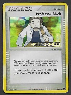 Professor Birch [Reverse Holo] #82