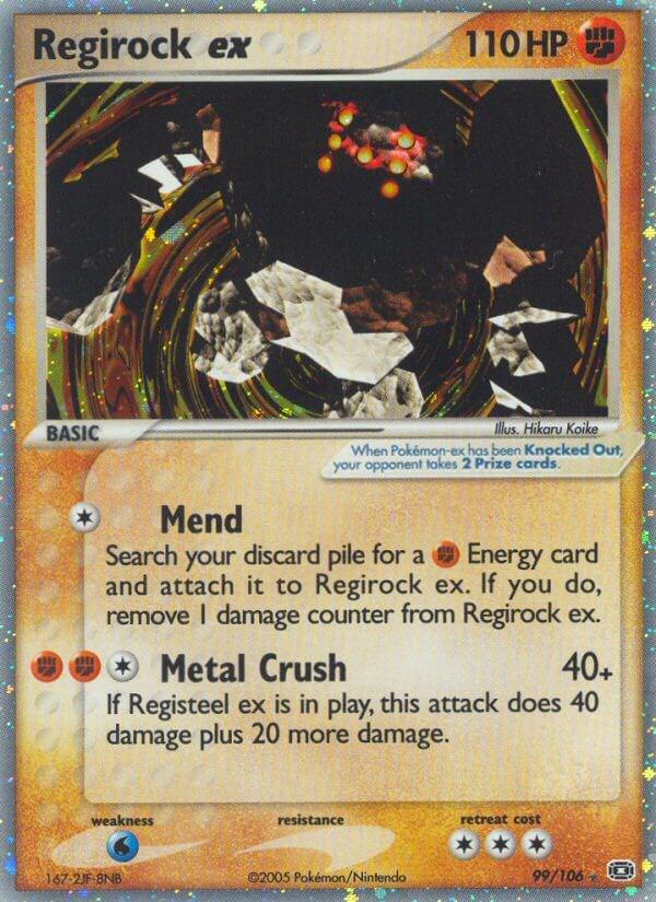 Regirock EX #99