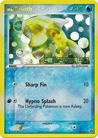Relicanth [Reverse Holo] #18