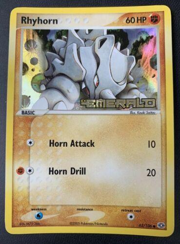 Rhyhorn [Reverse Holo] #62