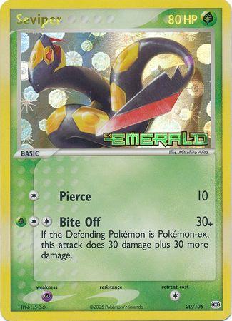 Seviper [Reverse Holo] #20