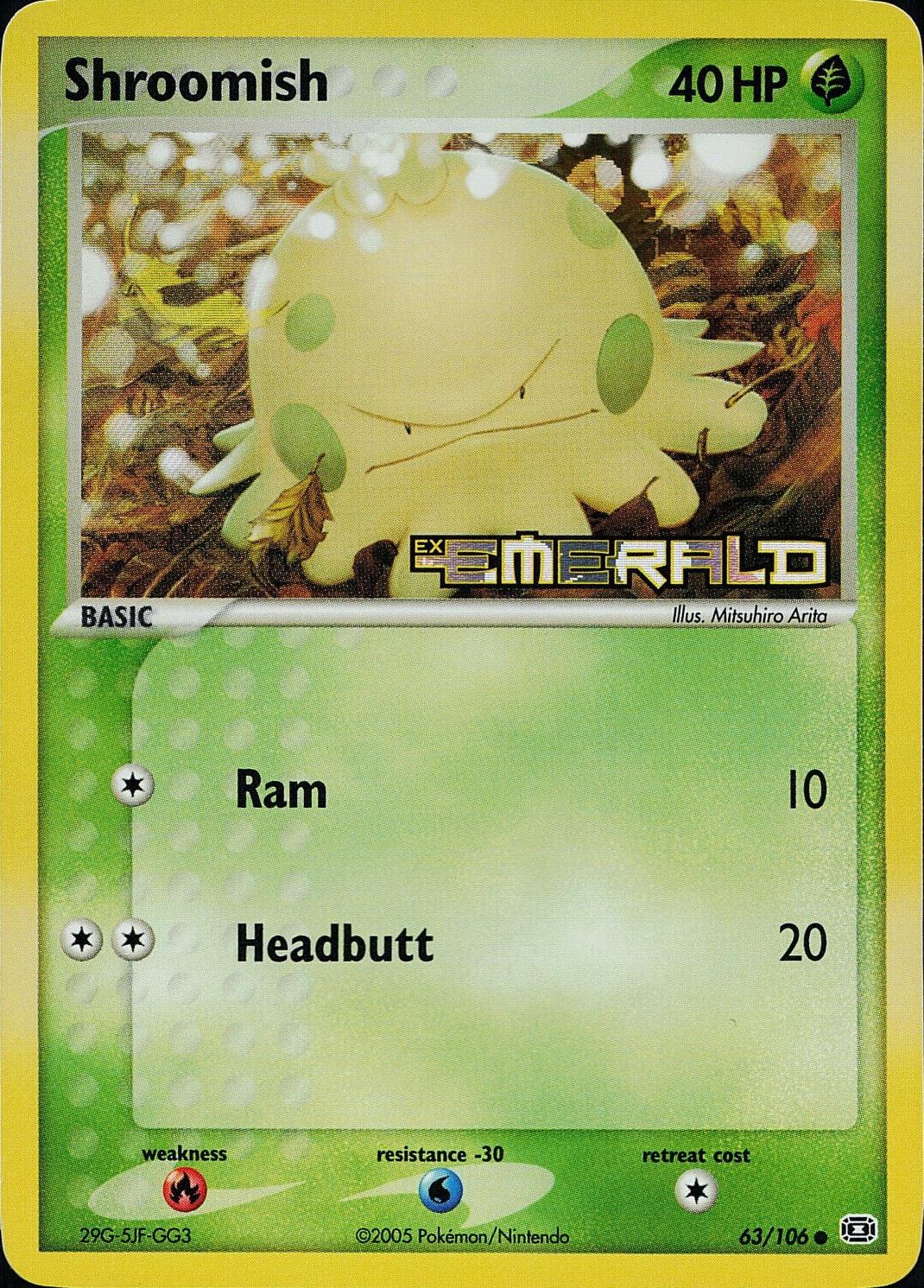 Shroomish [Reverse Holo] #63