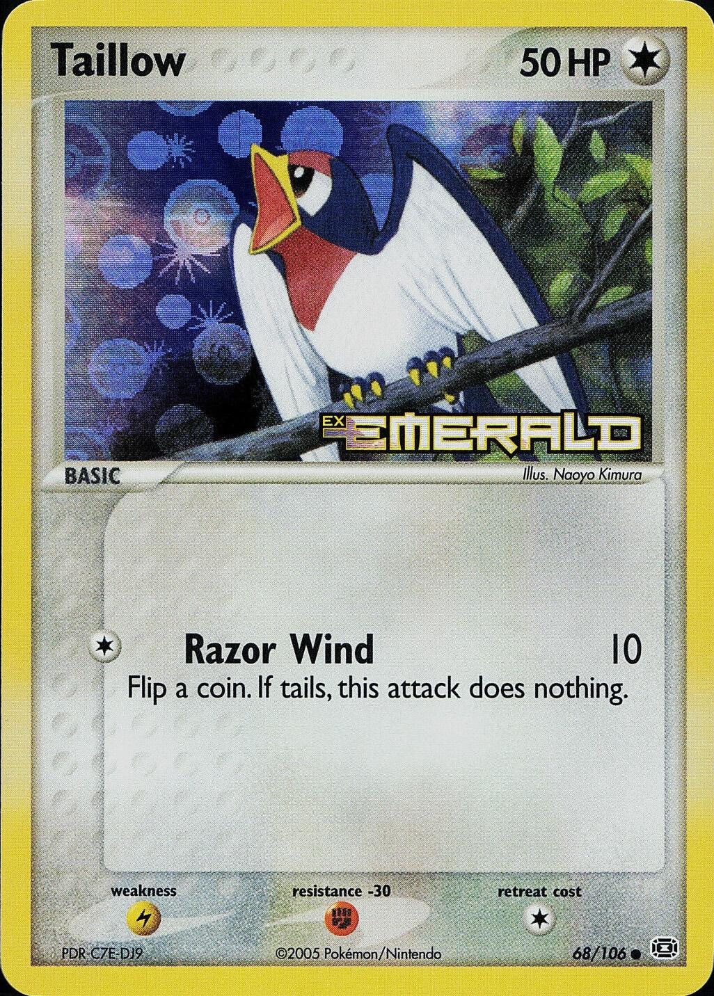 Taillow [Reverse Holo] #68