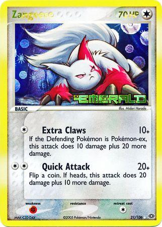 Zangoose [Reverse Holo] #21