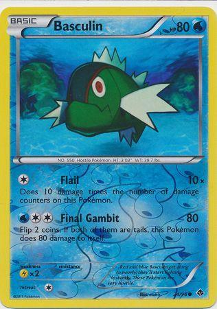 Basculin [Reverse Holo] #24