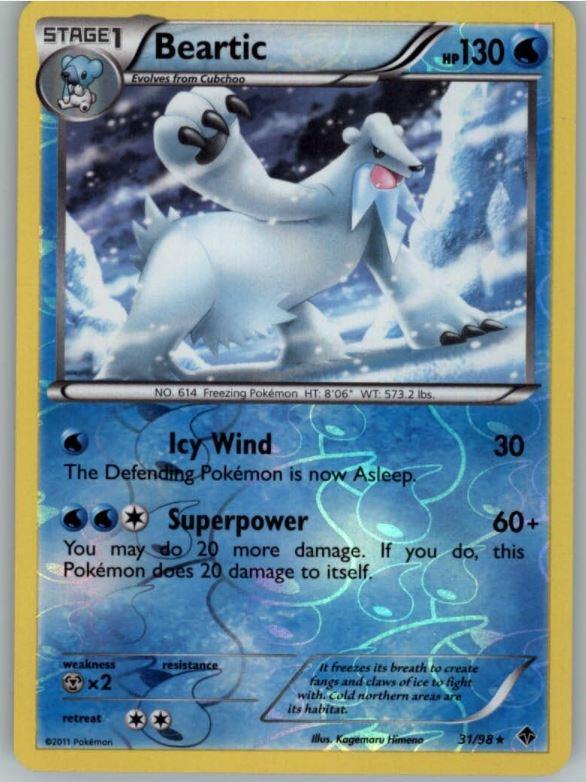 Beartic [Reverse Holo] #31