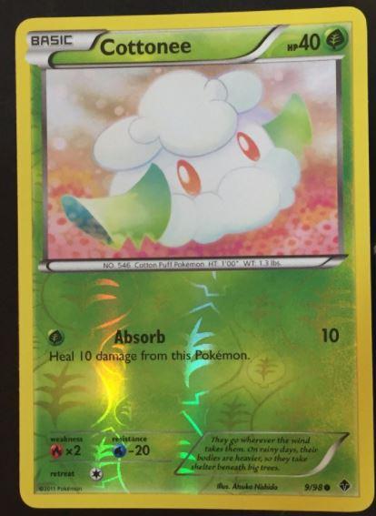 Cottonee [Reverse Holo] #9