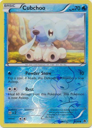 Cubchoo [Reverse Holo] #28