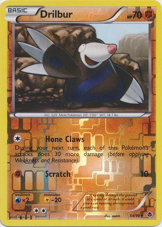 Drilbur [Reverse Holo] #54