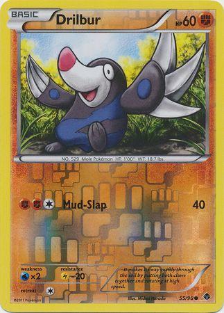 Drilbur [Reverse Holo] #55