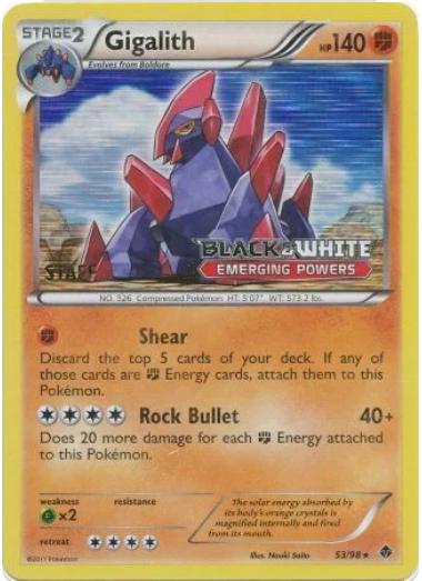 Gigalith [Prerelease Staff] #53