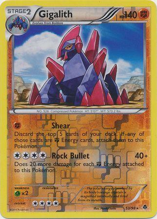 Gigalith [Reverse Holo] #53
