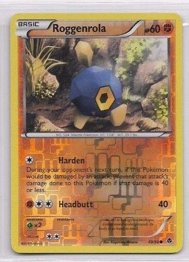 Roggenrola [Reverse Holo] #49