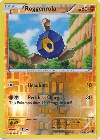 Roggenrola [Reverse Holo] #50