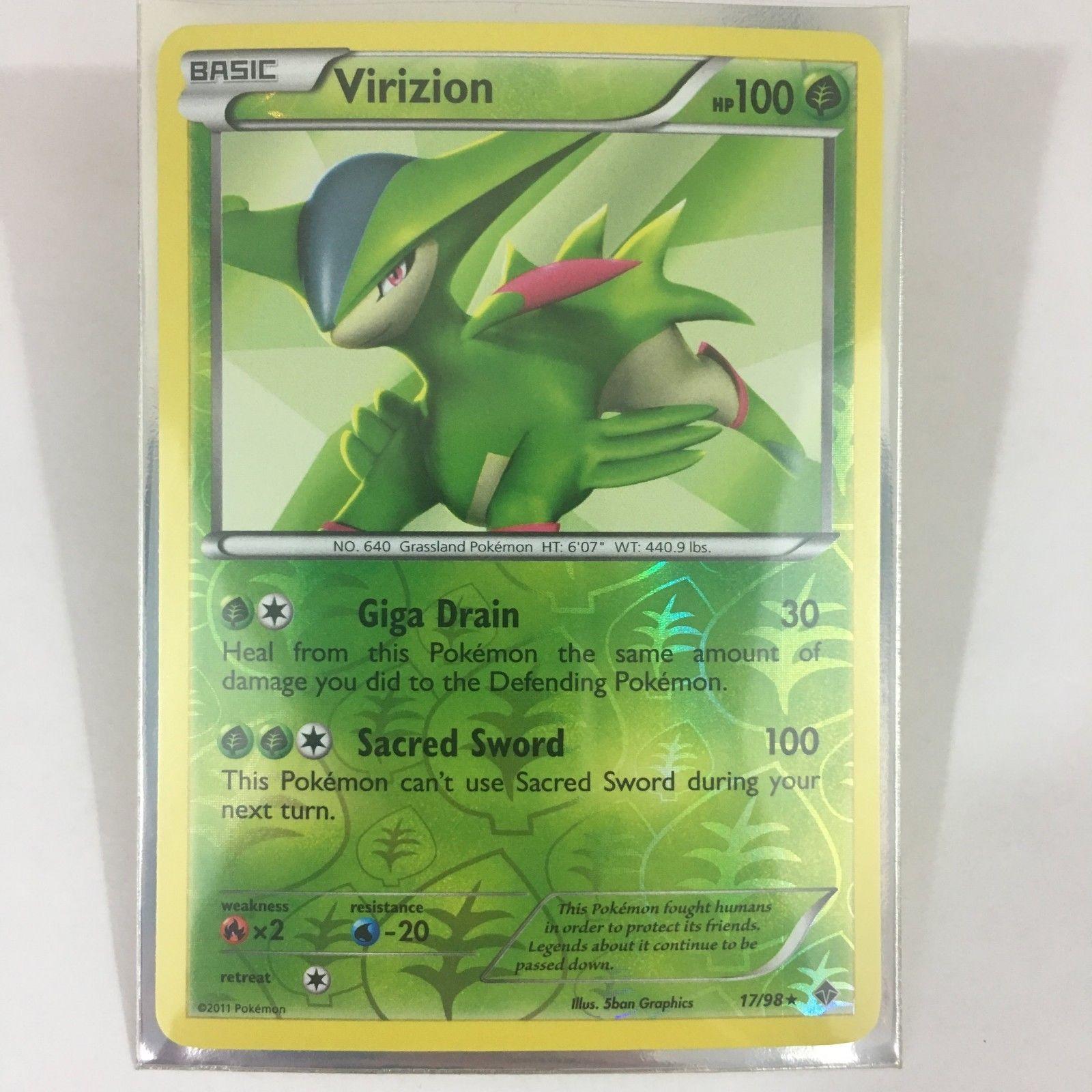 Virizion [Reverse Holo] #17
