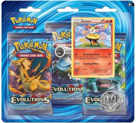 3 Pack Blister [Braixen]