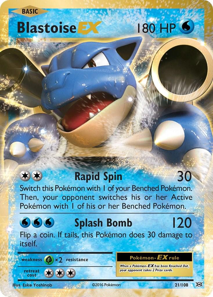 Blastoise EX #21