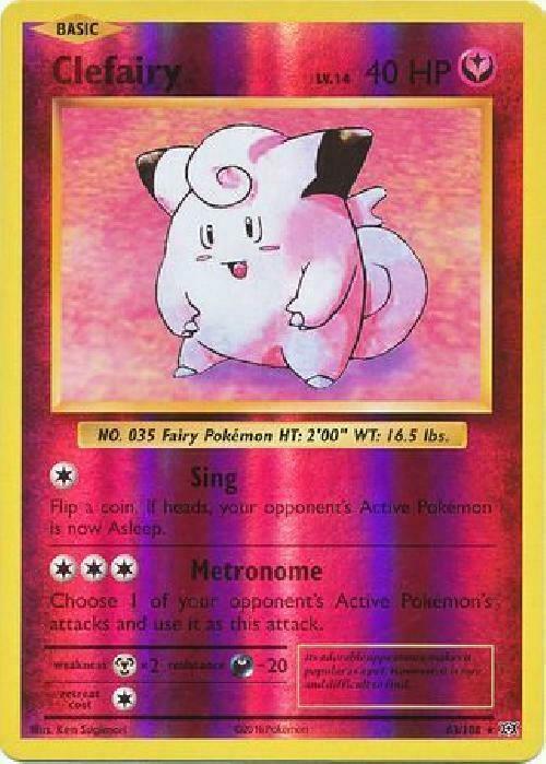 Clefairy [Reverse Holo] #63