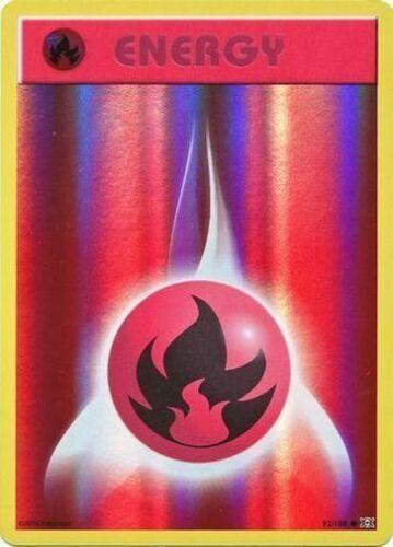 Fire Energy [Reverse Holo] #92
