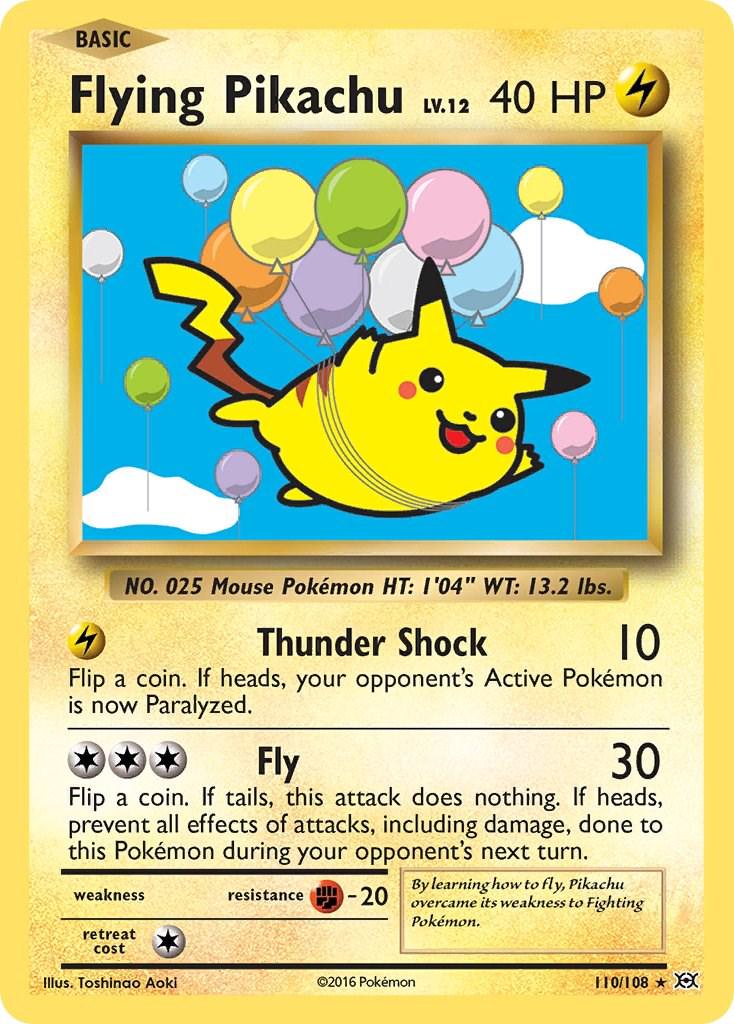 Flying Pikachu #110
