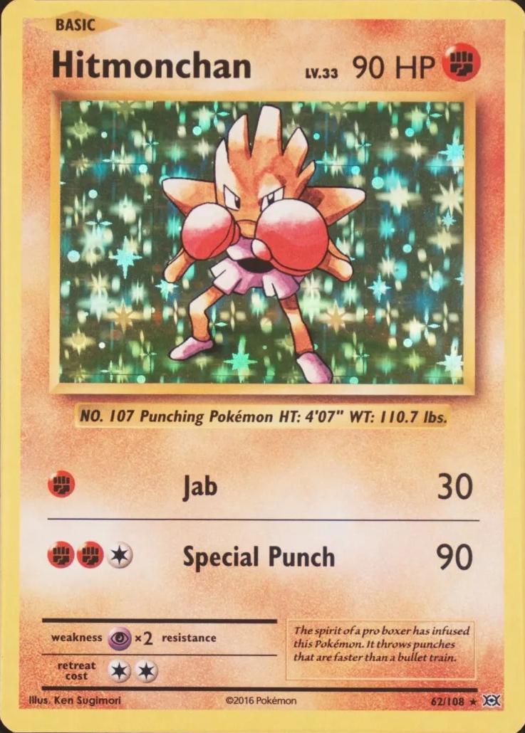 Hitmonchan [Holo] #62