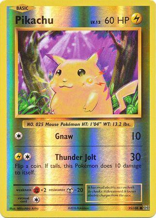 Pikachu [Reverse Holo] #35