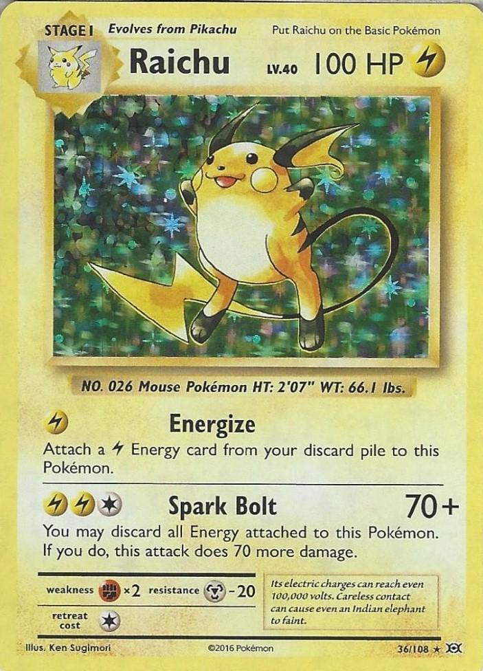 Raichu [Holo] #36