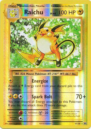 Raichu [Reverse Holo] #36