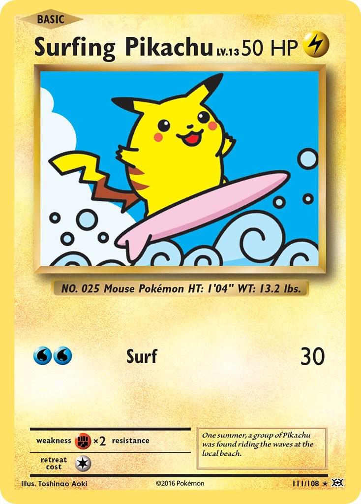 Surfing Pikachu #111