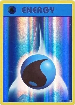 Water Energy [Reverse Holo] #93