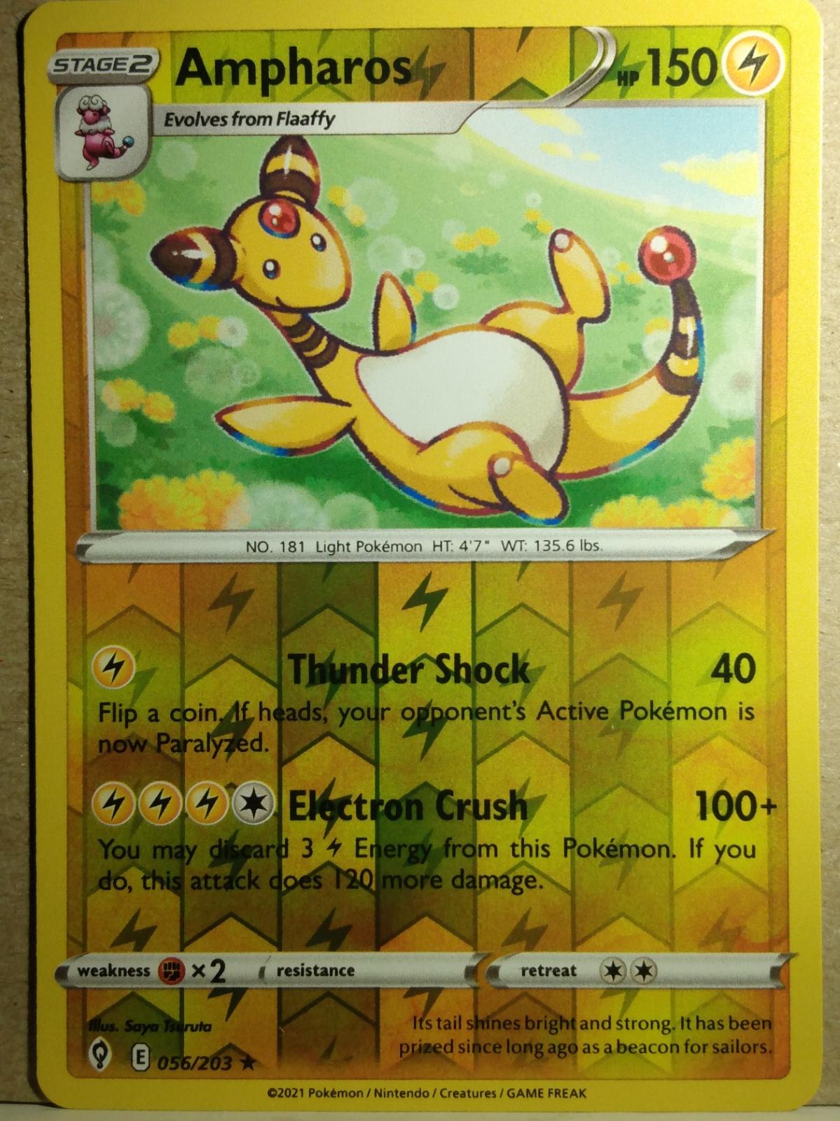 Ampharos [Reverse Holo] #56