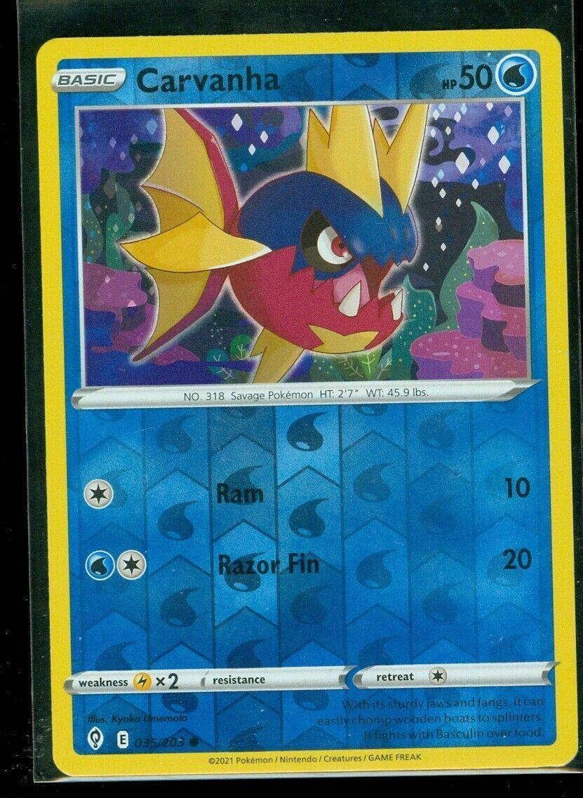 Carvanha [Reverse Holo] #35