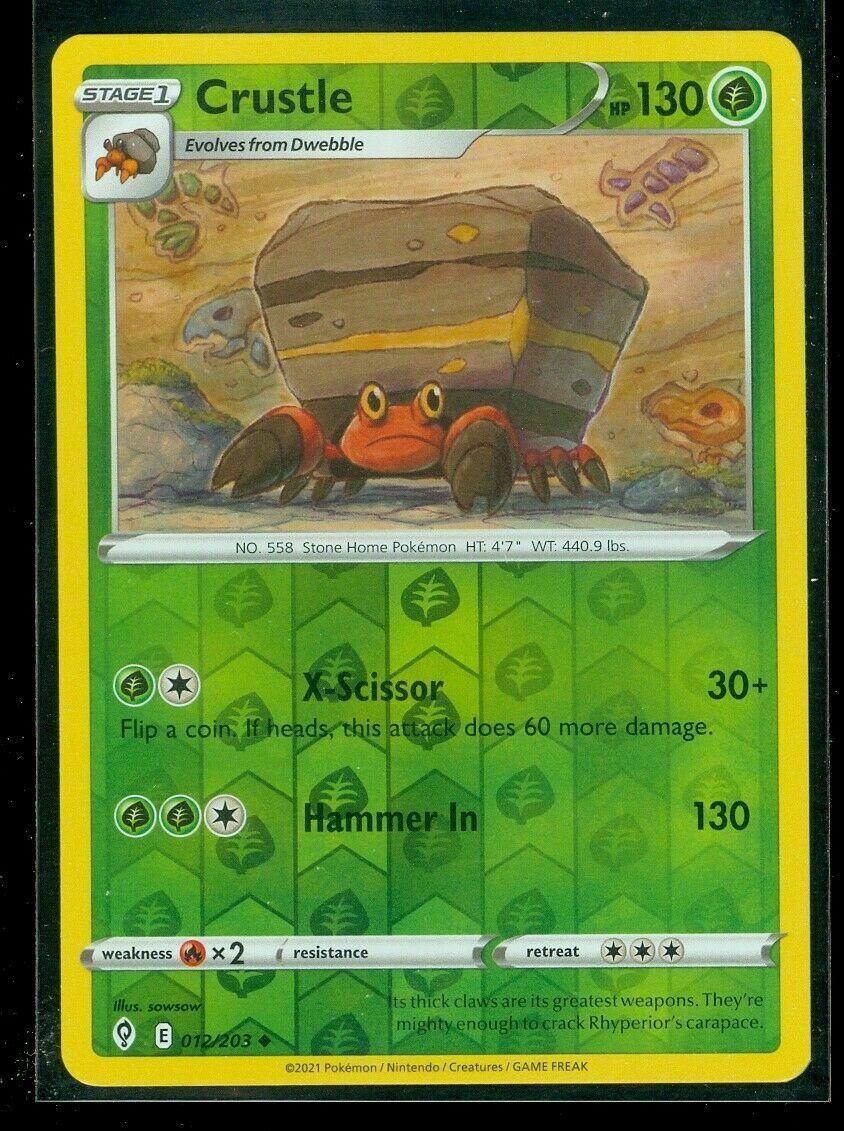 Crustle [Reverse Holo] #12