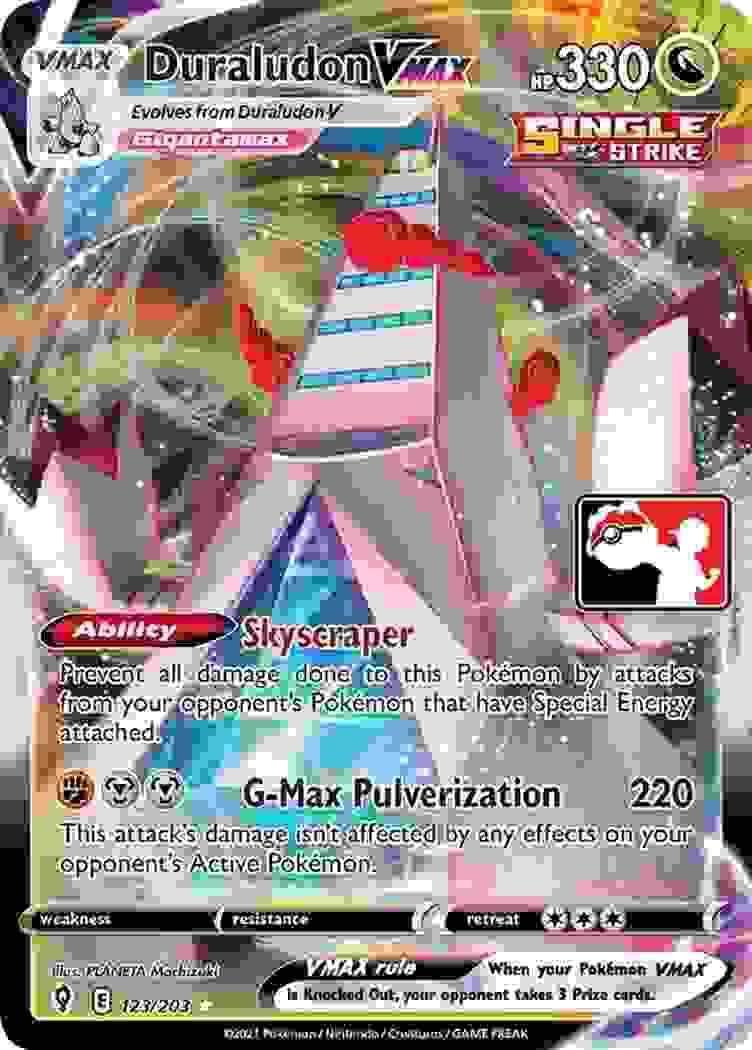 Duraludon VMAX [Prize Pack] #123