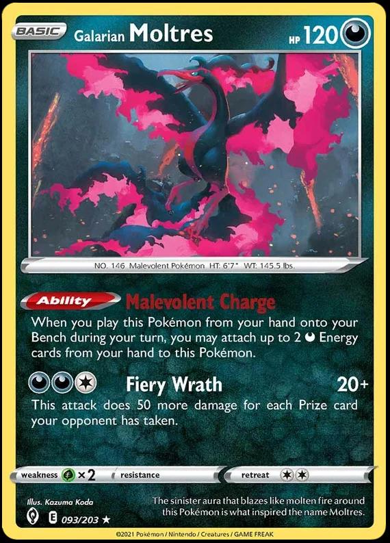 Galarian Moltres [Holo] #93