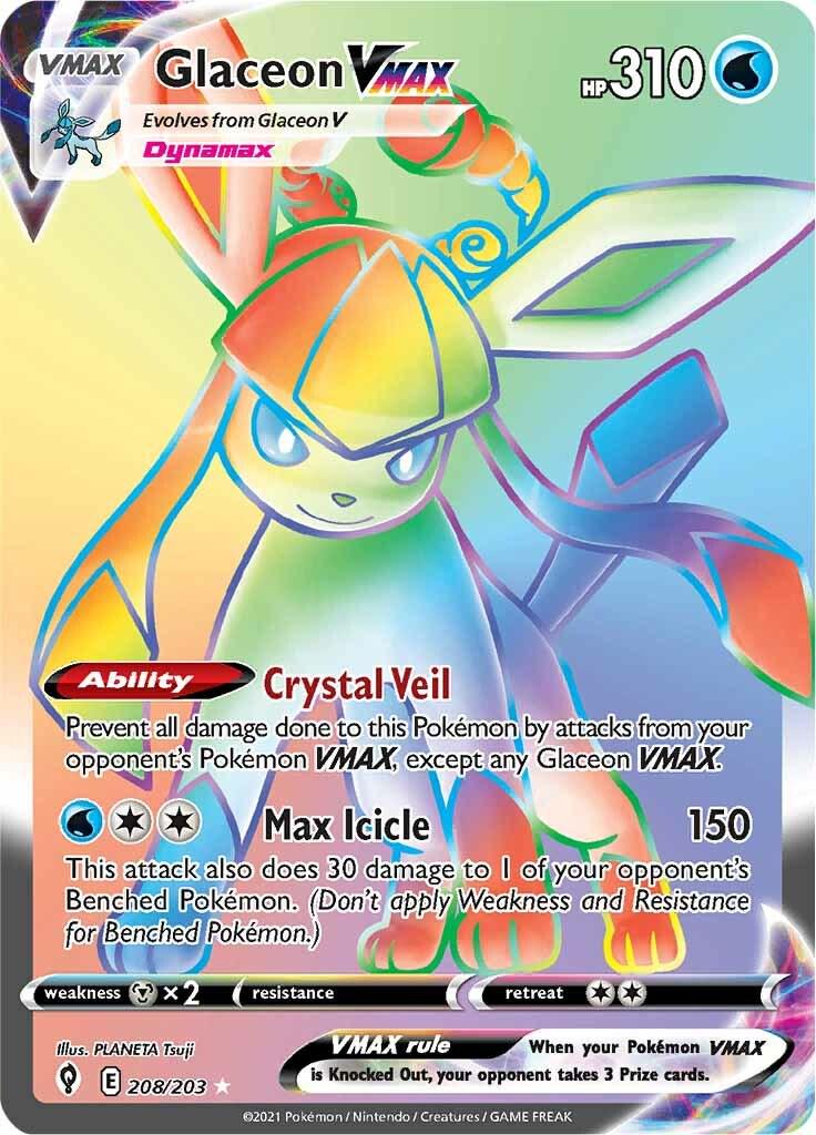 Glaceon VMAX #208