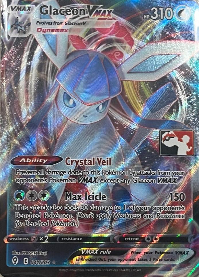 Glaceon VMAX [Prize Pack] #41