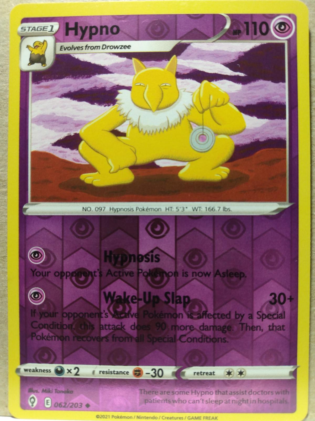 Hypno [Reverse Holo] #62