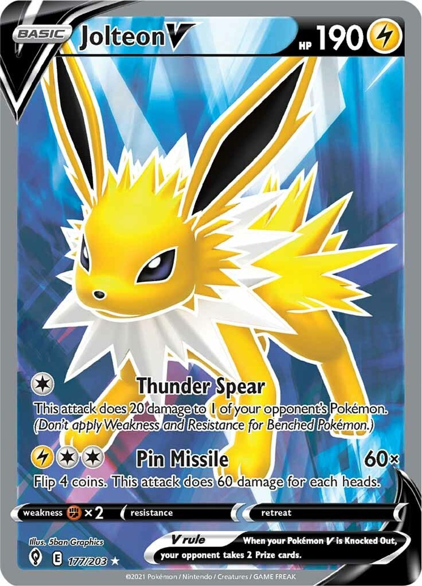 Jolteon V #177