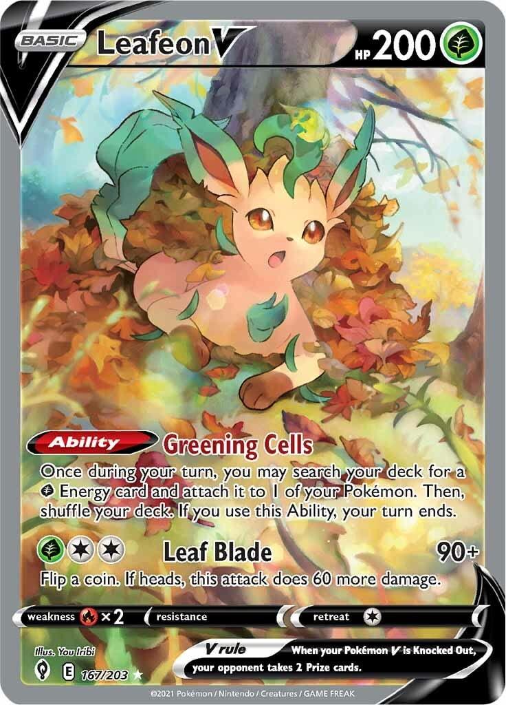 Leafeon V #167