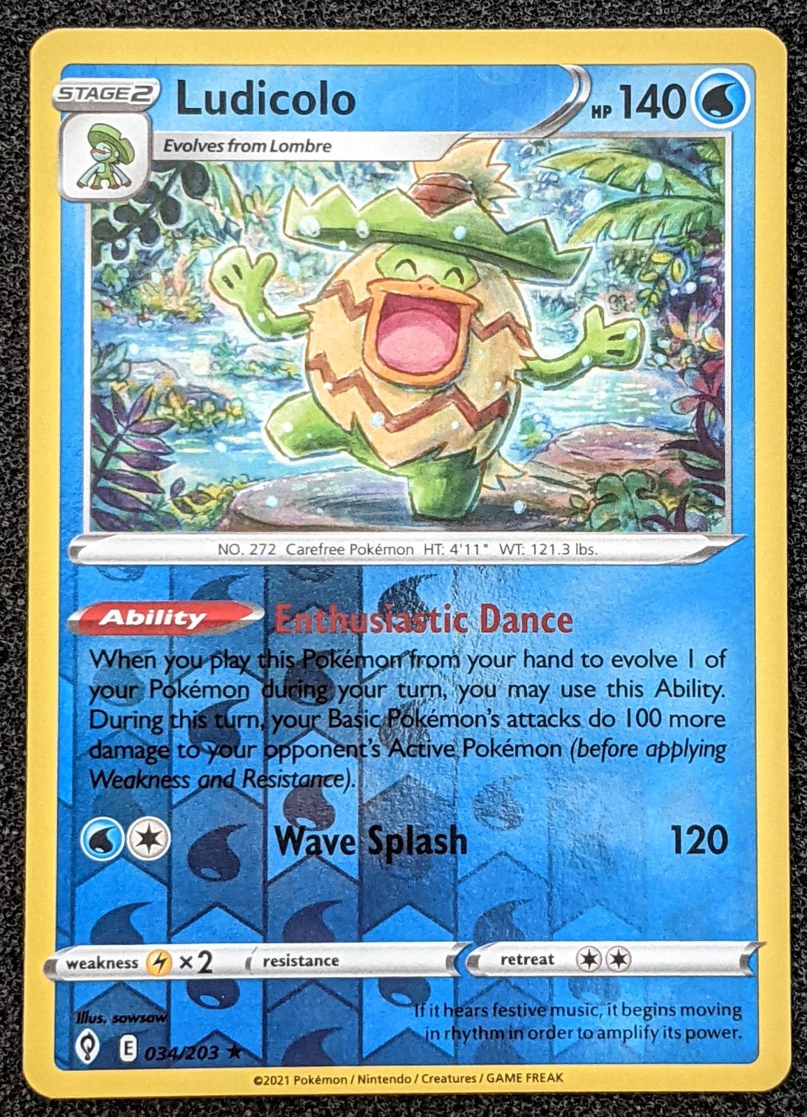 Ludicolo [Reverse Holo] #34
