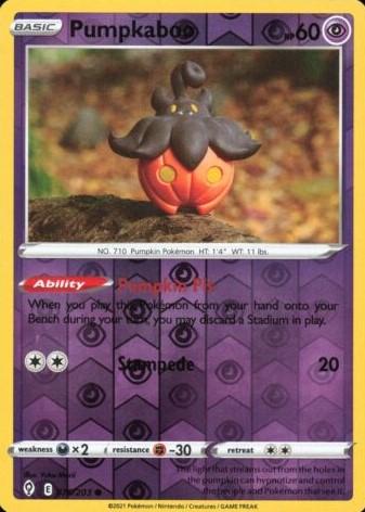 Pumpkaboo [Reverse Holo] #76