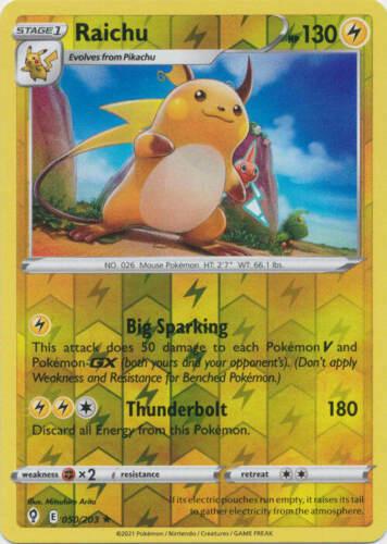 Raichu [Reverse Holo] #50