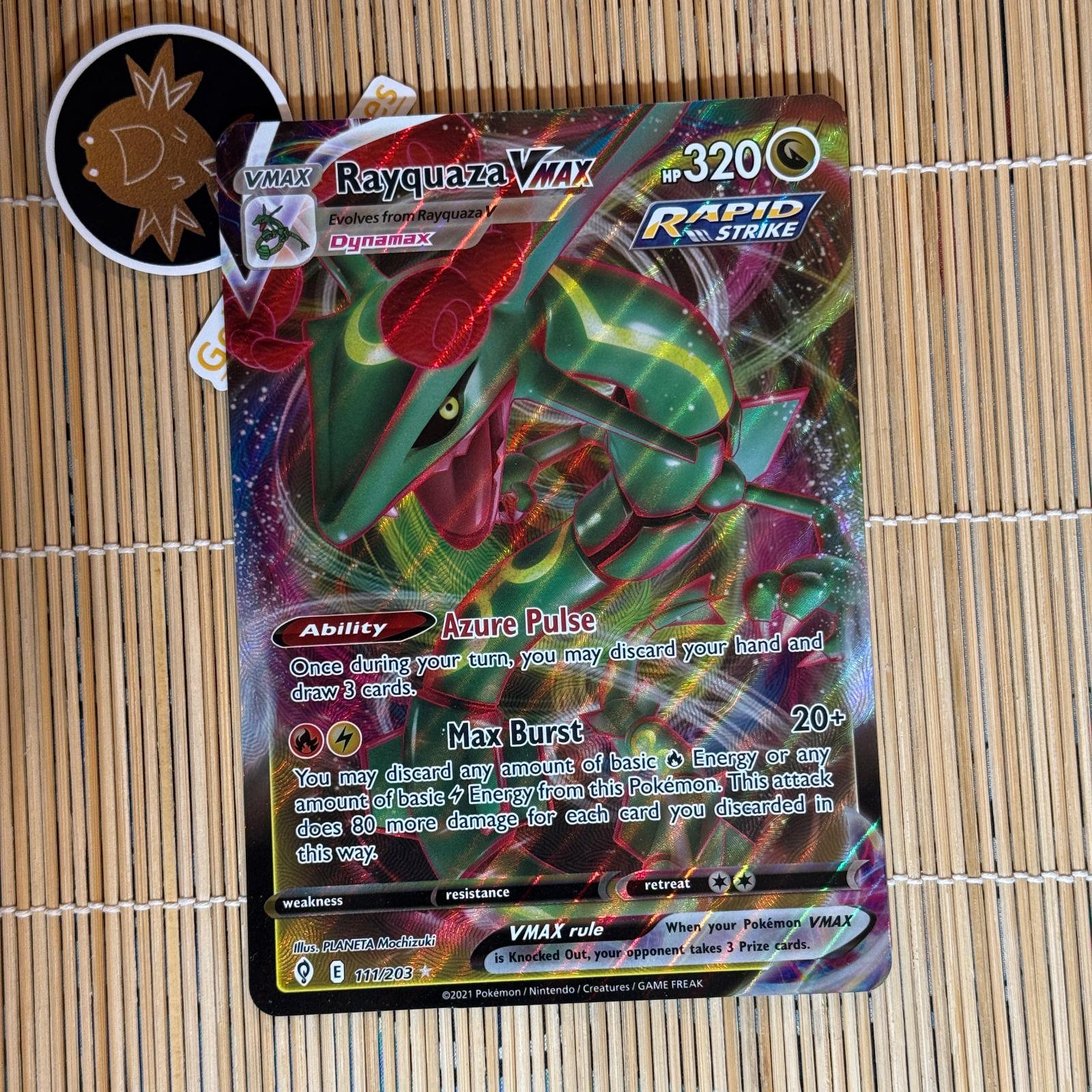 Rayquaza VMAX [Jumbo] #111