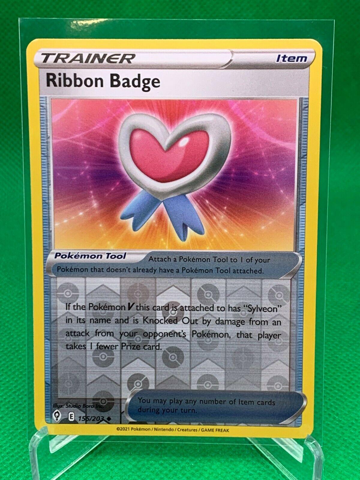 Ribbon Badge [Reverse Holo] #155