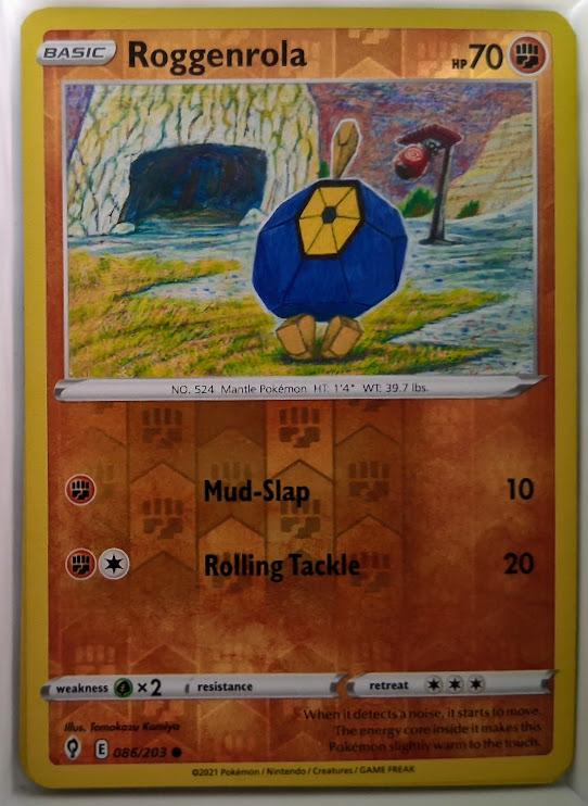 Roggenrola [Reverse Holo] #86