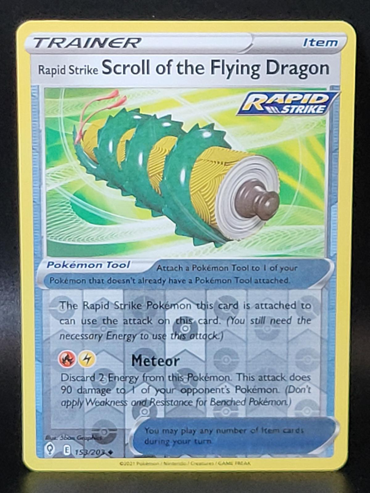 Scroll of the Flying Dragon [Reverse Holo] #153