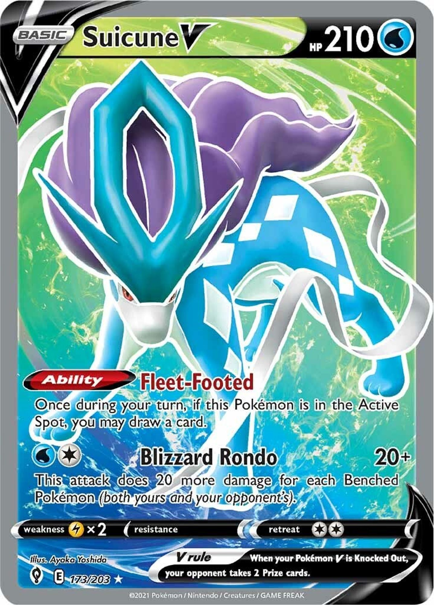 Suicune V #173