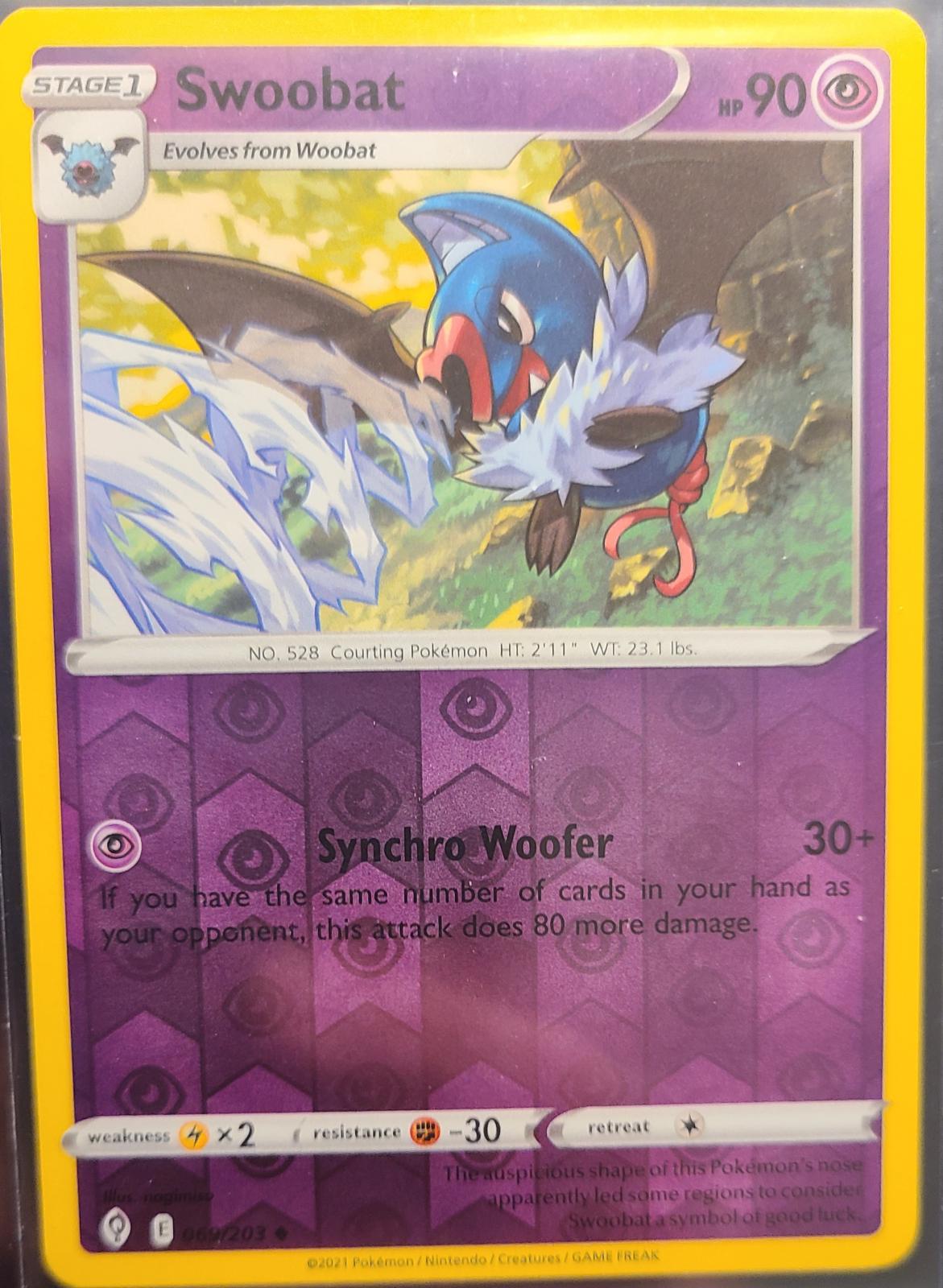 Swoobat [Reverse Holo] #69