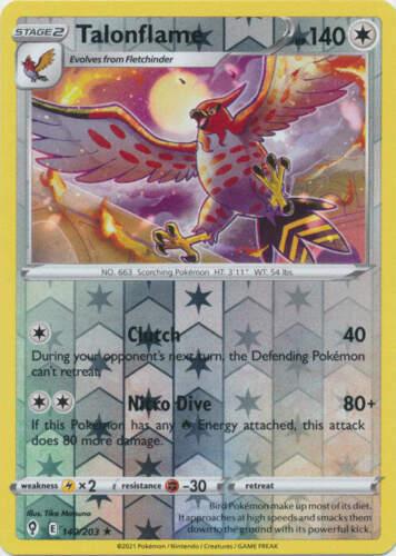 Talonflame [Reverse Holo] #140